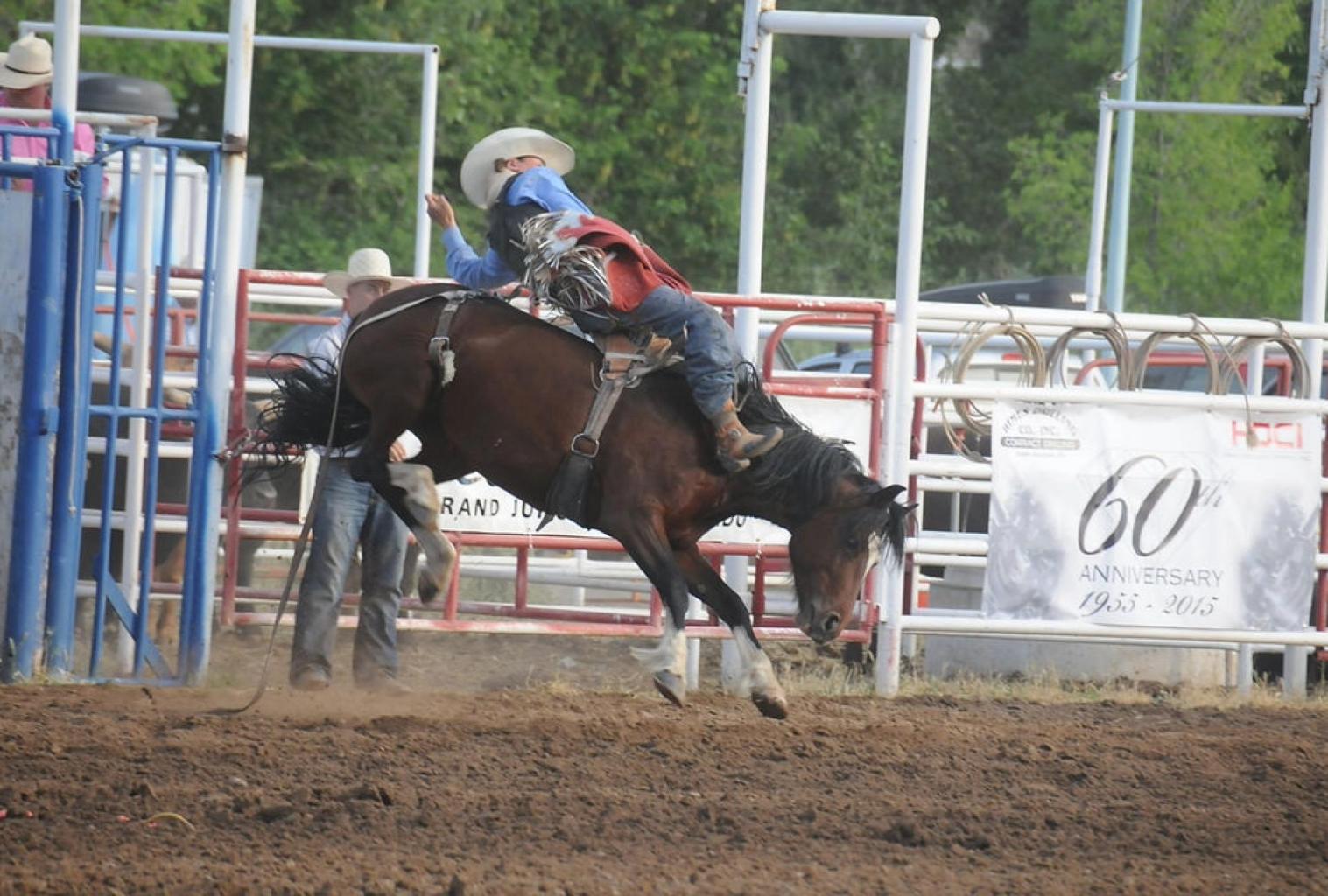 Collbran Rodeo 4th of July bucking